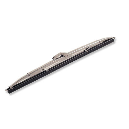 Polished Stainless Steel Wiper Blade - Flat Style