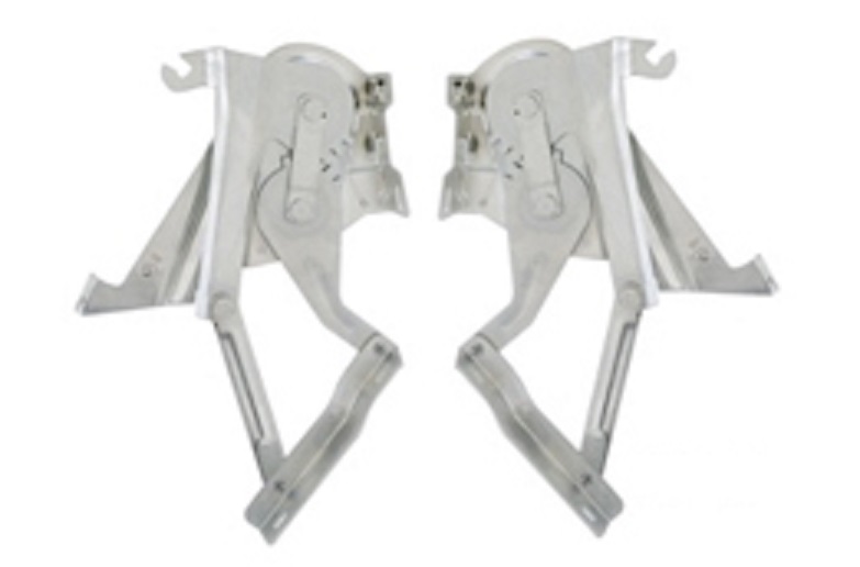 1957 Hood Hinges (Cad Plated)