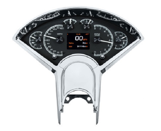 55-56 Dakota Digital Instrument Cluster HDX Series