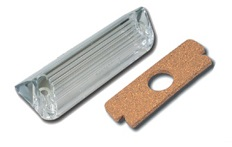 57 Clear License Light Lens and Gasket
