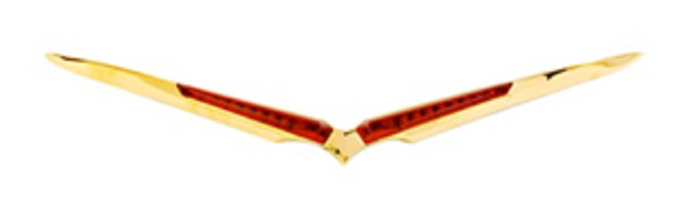 57 Third Brake Light Assembly (Gold)