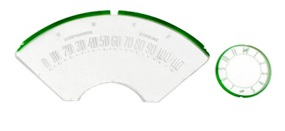 55-56 Dash Lens (Standard Transmission)