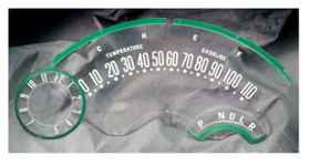 55-56 Dash Lens (Automatic Transmission)