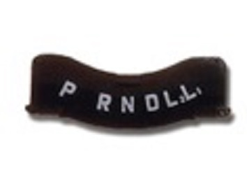 57 Powerglide Indicator Lens