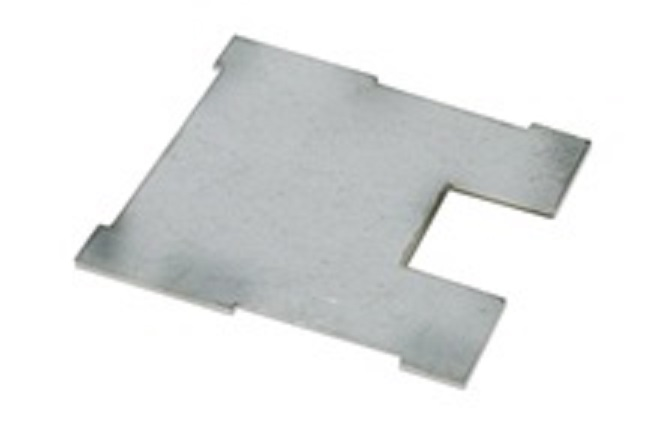 55-56 Deluxe Heater Control Lens Backing Plate