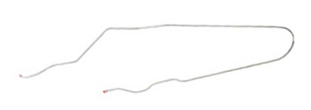 1956-57 Long Brake Line (Inside Frame) Stainless