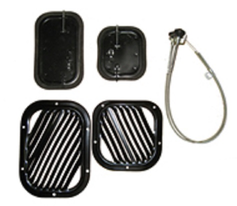 55-56 Fresh Air Vent Assembly With Cables