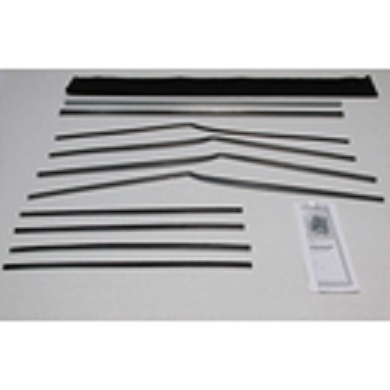 Window Fur Channel Kit (4 Dr. Hardtop)