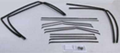 Window Fur Channel Kit (4 Dr. Sedan) Bel-Air