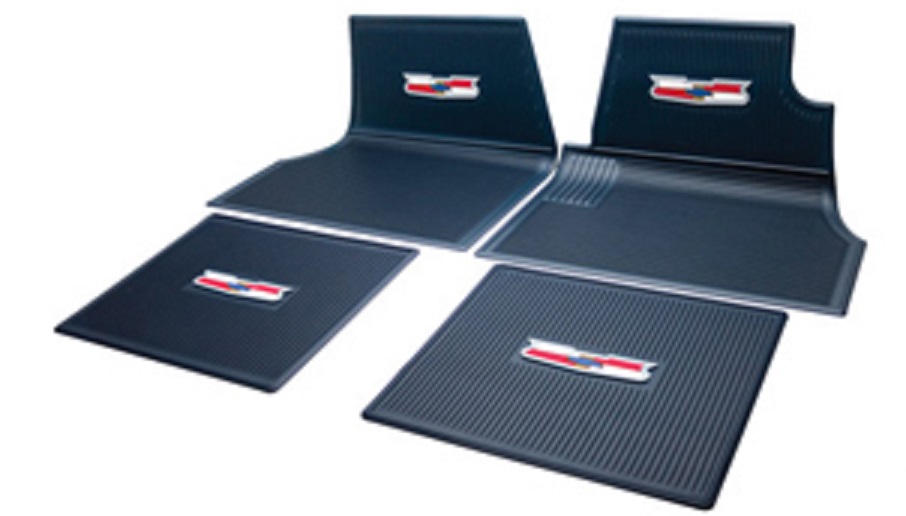 55-57 Floor Mats with Crest