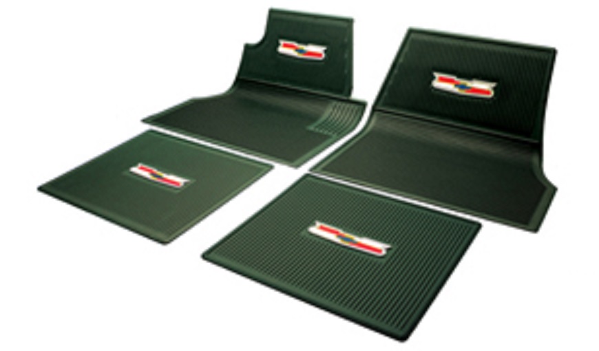55-57 Floor Mats with Crest