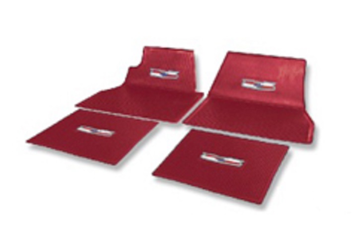55-57 Floor Mats with Crest