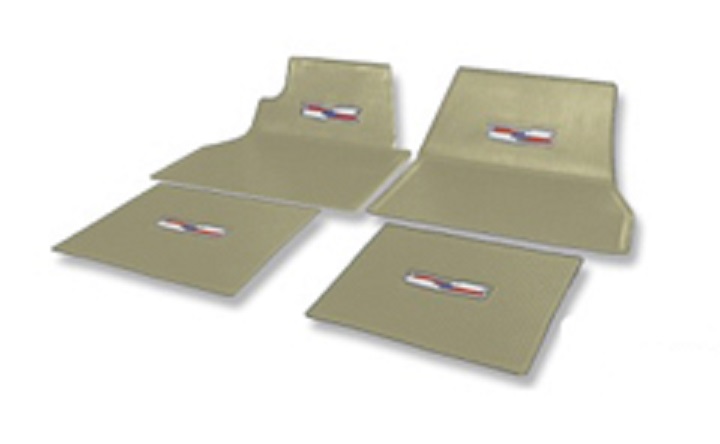 55-57 Floor Mats with Crest