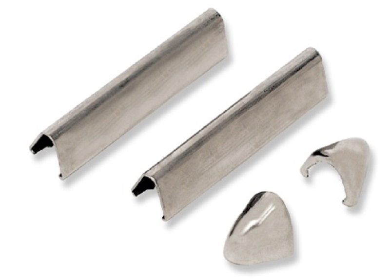 Sunvisor Chrome Trim Clip Set (Set of 4)