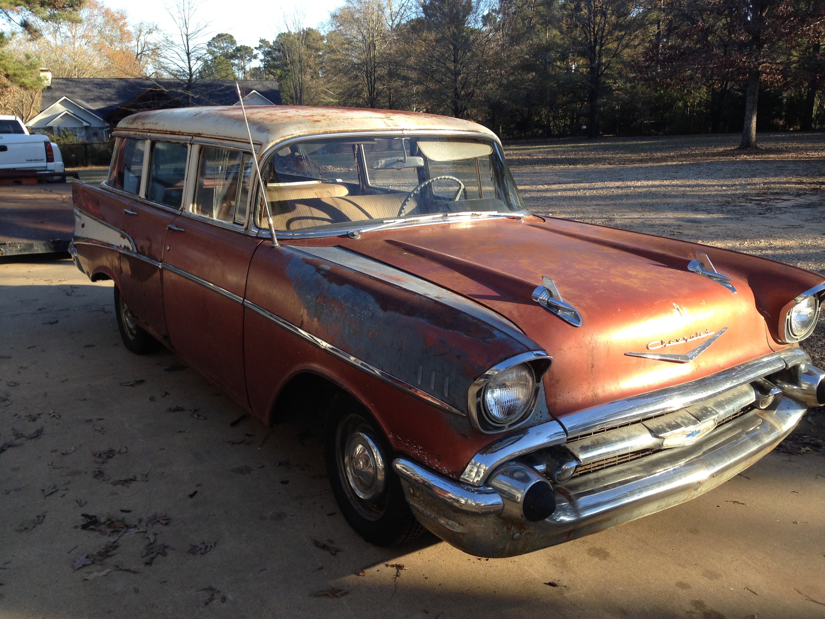 57 Chevy 9 Passenger Station Wagon