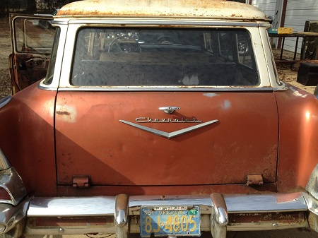 57 Chevy 9 Passenger Station Wagon