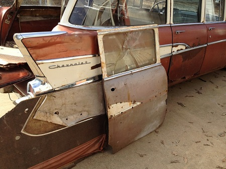 57 Chevy 9 Passenger Station Wagon