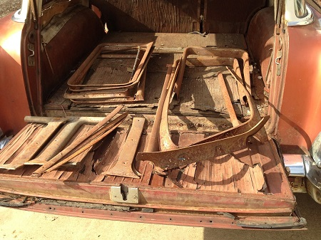 57 Chevy 9 Passenger Station Wagon