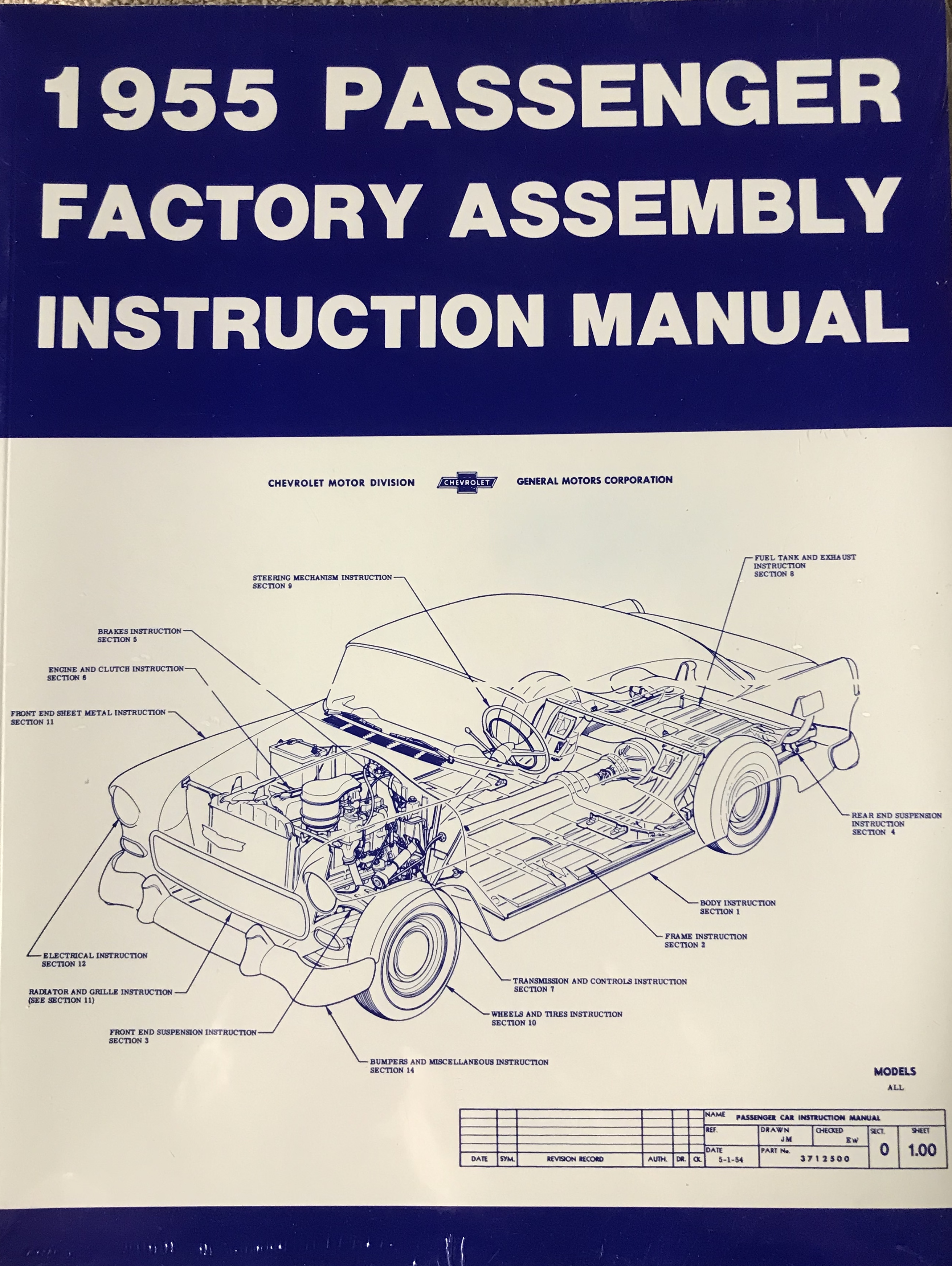1955 Car Assembly Manual