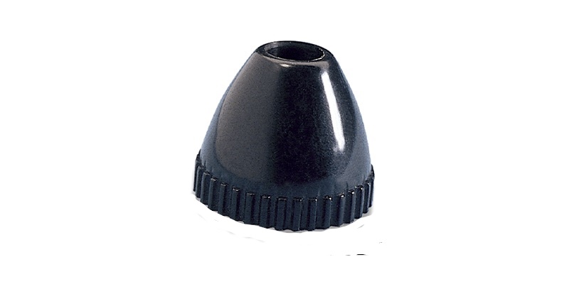 Front Antenna Nut (Black Plastic)