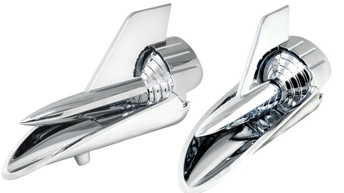 1957 Hood Rocket Assembly