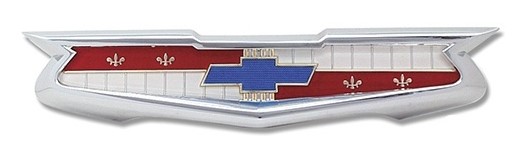 1955 Trunk Emblem with Bezel