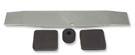 1957 Grill Bar Emblem Installation Kit