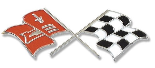 1957 Fuel Injection Flag Emblem
