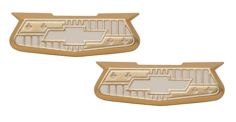 1957 Bel Air Crest Emblems (Show Quality)