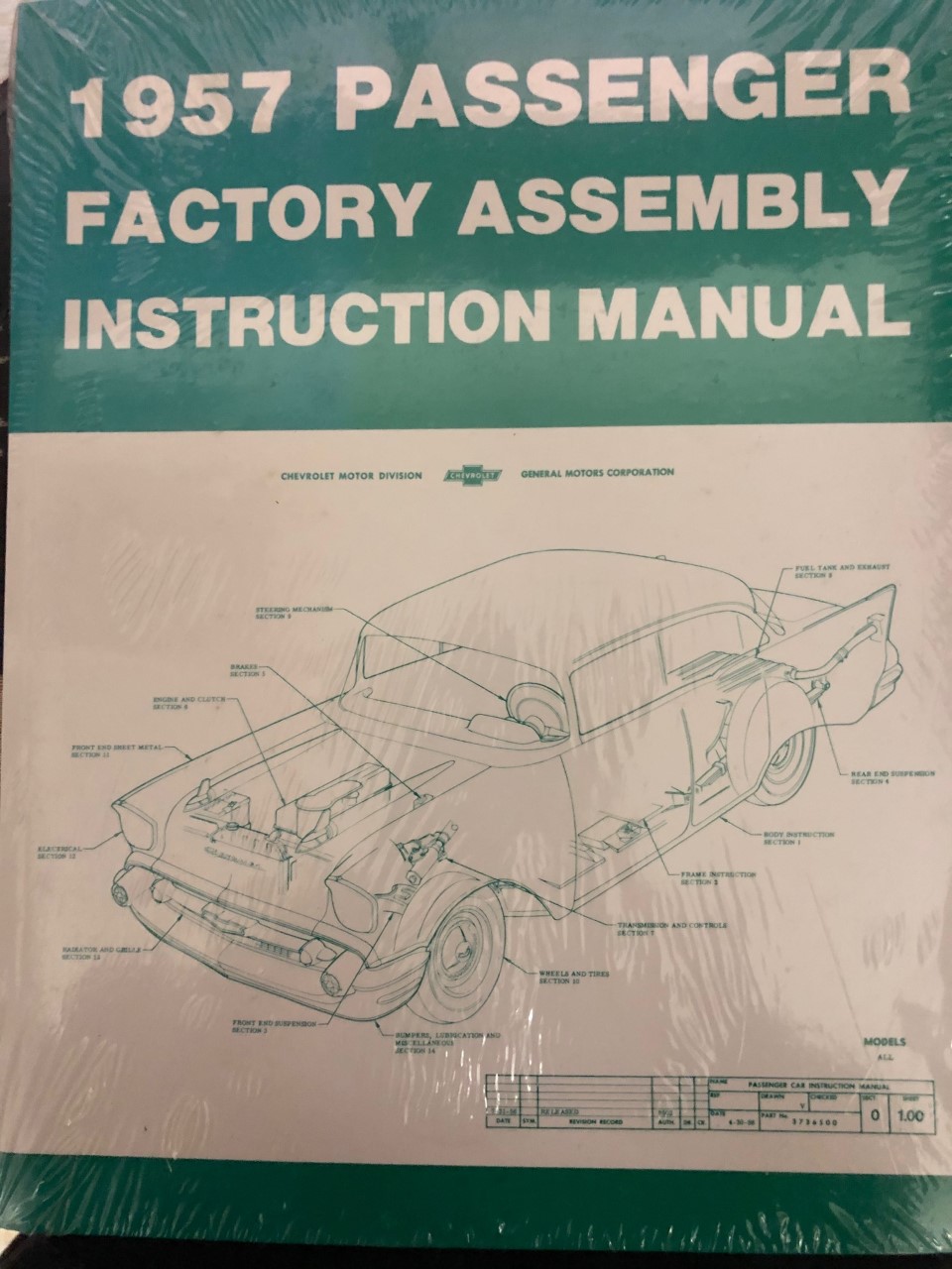 1957 Car Assembly Manual