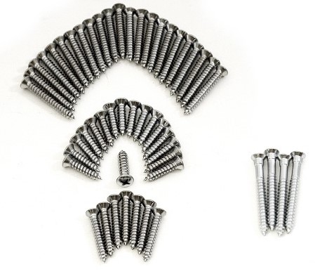 55 2 Door Sedan Interior Trim Screw Set