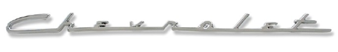 55-56 Emblem, "Chevrolet" dash