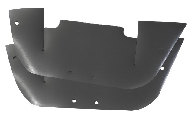 57 Inner Fender A Frame Dust Shields