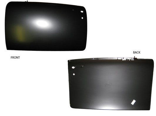 55 & 57 Htp. & Convt. Full Door Skin (Left)