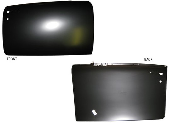 55 & 57 Htp. & Convt. Full Door Skin (Right)