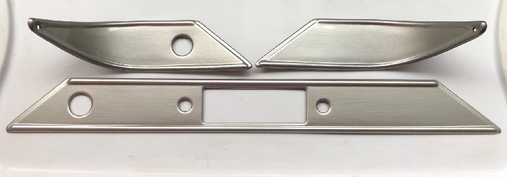 55-56 Dash Trim Silver