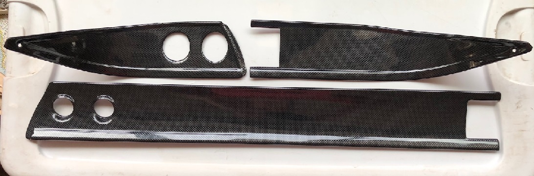 57 Dash Trim CarbonFiber