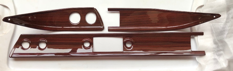 57 Dash Trim Wood Grain