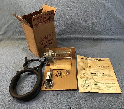 1955-56 Vacuum Ash Tray